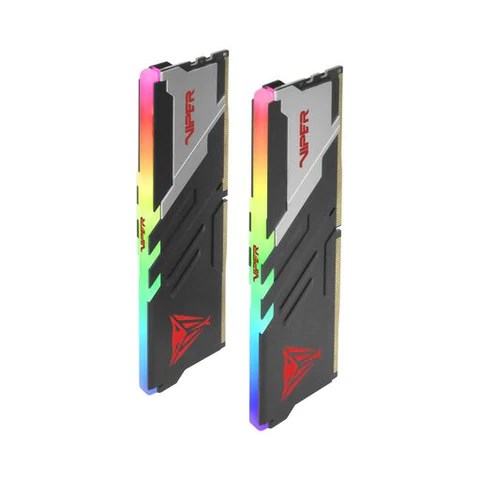 Memorie Patriot Viper Venom RGB, DDR5, 32GB, 7000MHz, CL32, e zezë