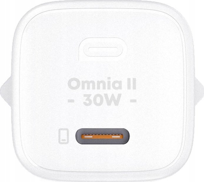 Полнач за мрежа AUKEY PA-B1L Omnia II Mini, USB C, 30W Power Delivery, бел