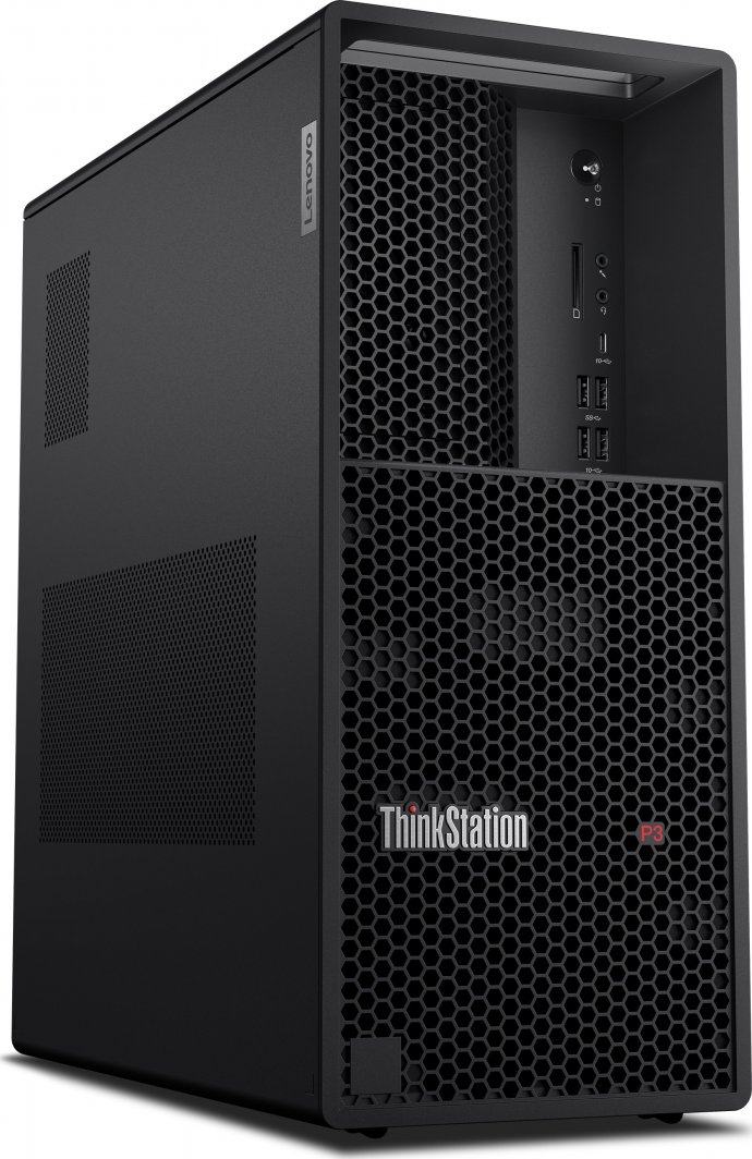 Kompjuter ​Lenovo ThinkStation P3 Tower, Intel i7-14700, 32GB RAM, 1TB SSD, Intel UHD Graphics 770, i zi
