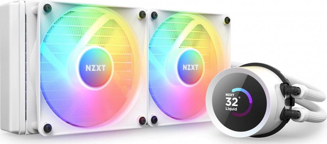 Ftohës NZXT Kraken 240 RGB, i bardhë