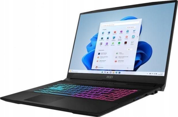 Laptop gaming MSI Katana 17 B12UCRK, 17.3", i7-12650H, 64GB RAM, 512GB SSD, RTX 3050, i zi