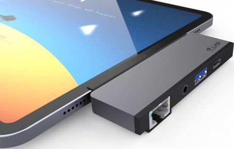 Docking stacion LMP USB-C Tablet Dock, HDMI 4K, Gigabit Ethernet, i hirtë