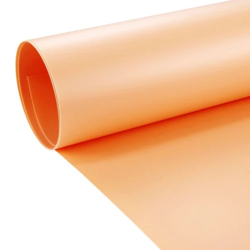 PVC Photography Backdrop (120*200CM) Light Orange