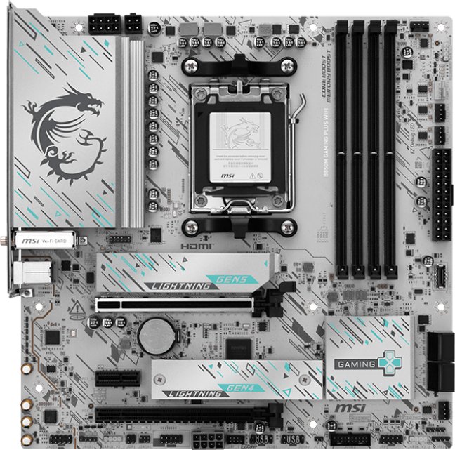 Pllakë amë MSI B850M Gaming Plus WiFi, Socket AM5, Micro ATX 2