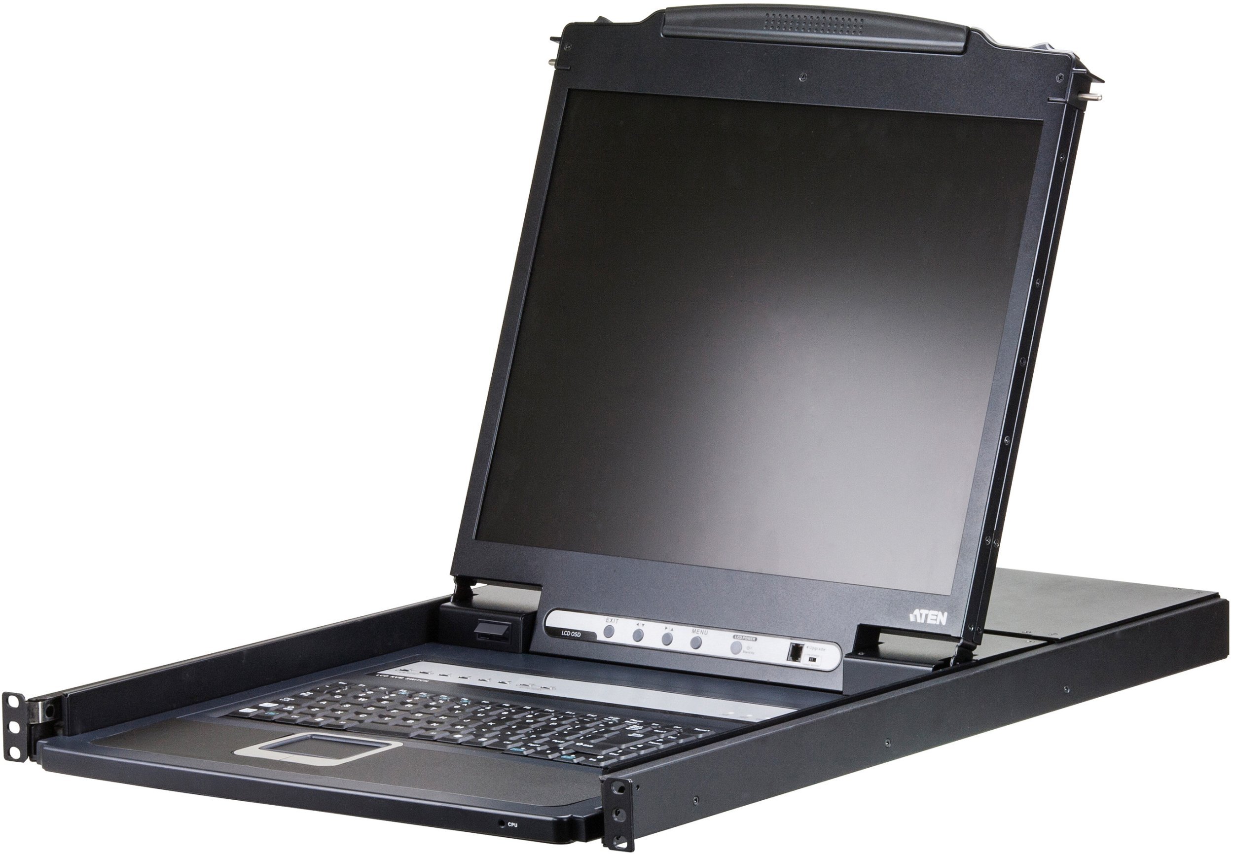 Konsolë KVM ATEN CL1308N, 8 porta, ekran 19", DE, VGA