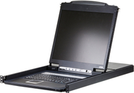 Konsolë KVM ATEN CL1308N, 8 porta, ekran 19", DE, VGA