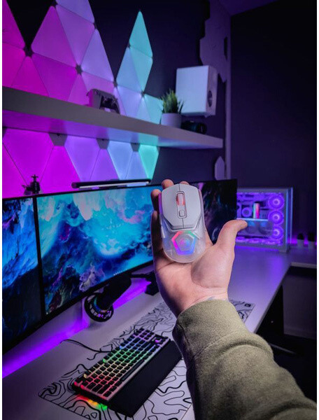 Maus Marvo FIT PRO G1W, i bardhë