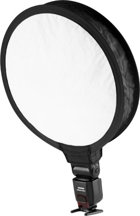 Reflektor softbox Aurora SB-40 Speedbounce, kompakt, për blic reporter, i zi