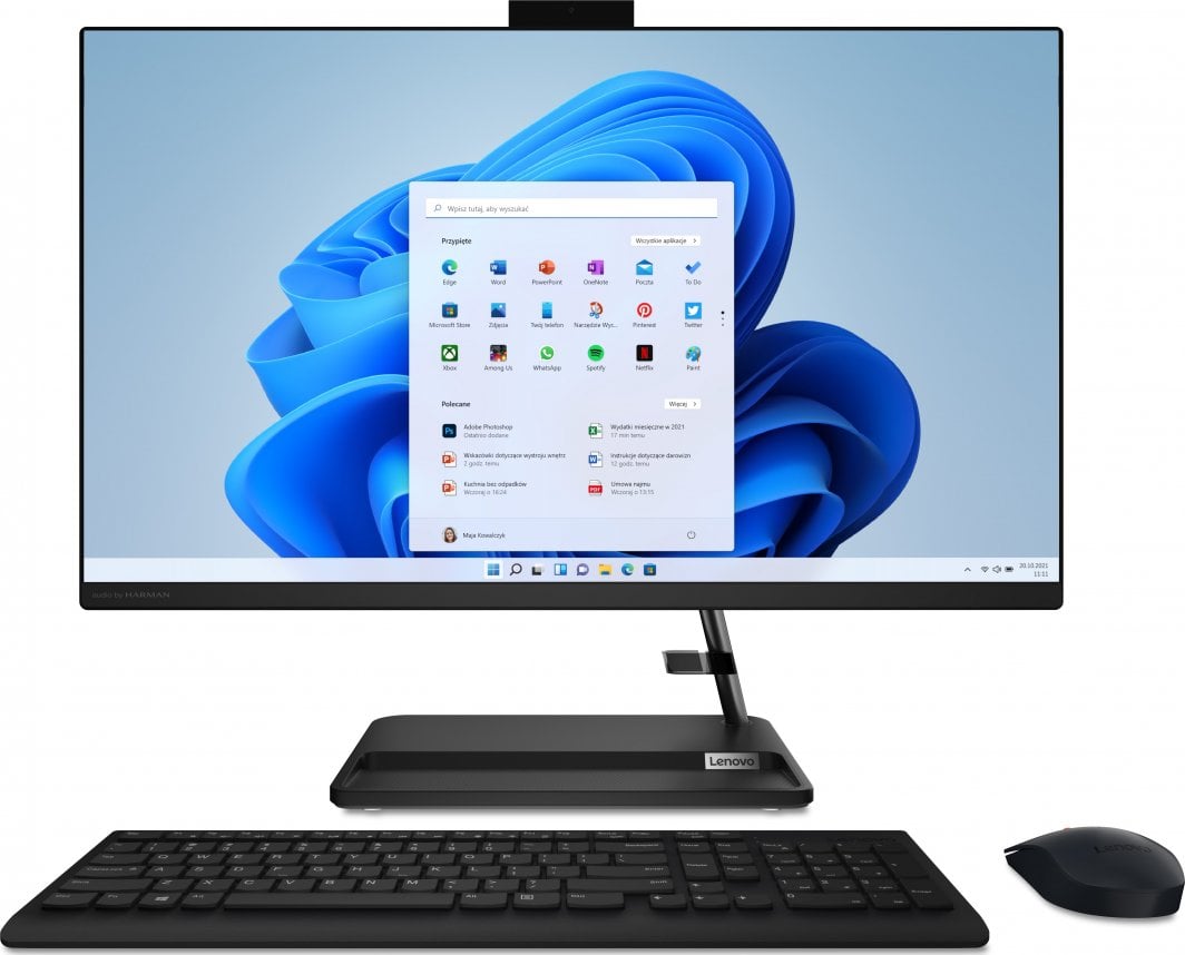 Kompjuter Lenovo IdeaCentre AIO 3 27IAP7, 27", Intel Core i7-13620H, 16GB RAM, 512GB SSD, Intel UHD Graphics, i zi