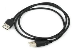 Kабел USB Star Micronics, USB A во USB A, 1 m, USB 2.0, црн