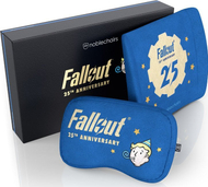 Set jastëkësh memory foam noblechairs Fallout 25th Anniversary, për qafë dhe mesit, i zi