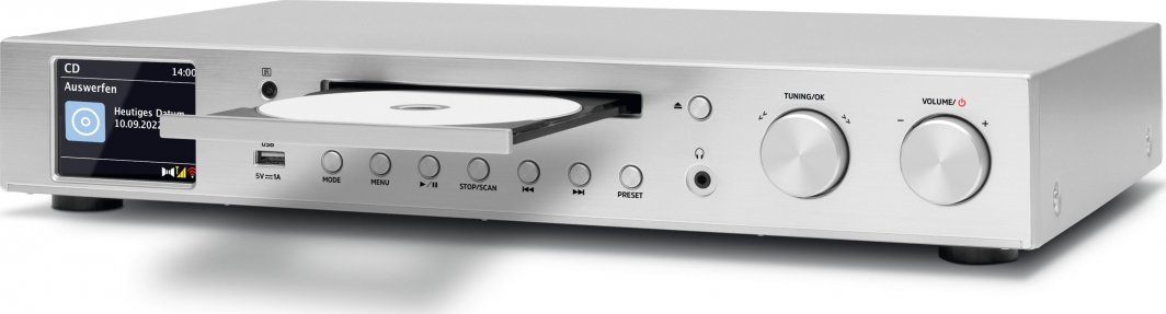 Radio TechniSat DigitRadio 143 CD, e argjendtë