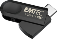 USB flash Emtec C280, USB 3.2, Type C, gri