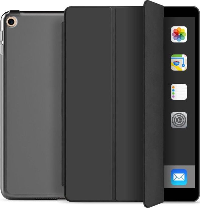 Mbështjellëse inteligjente Tech-Protect për iPad 10.2 2019, e zezë