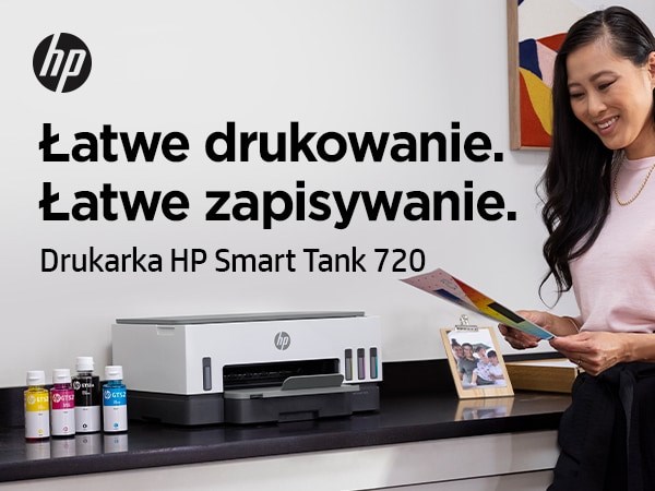 Printer multifunksional HP Smart Tank 720 AIO, termike, i zi