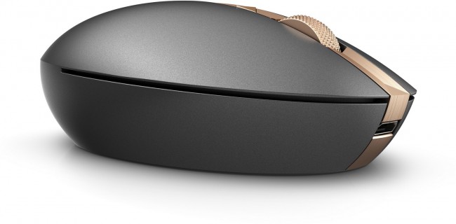 Maus pa tela HP Spectre Rechargeable Mouse 700, me bateri të rikarikueshme, ergonomik, gri me bakër
