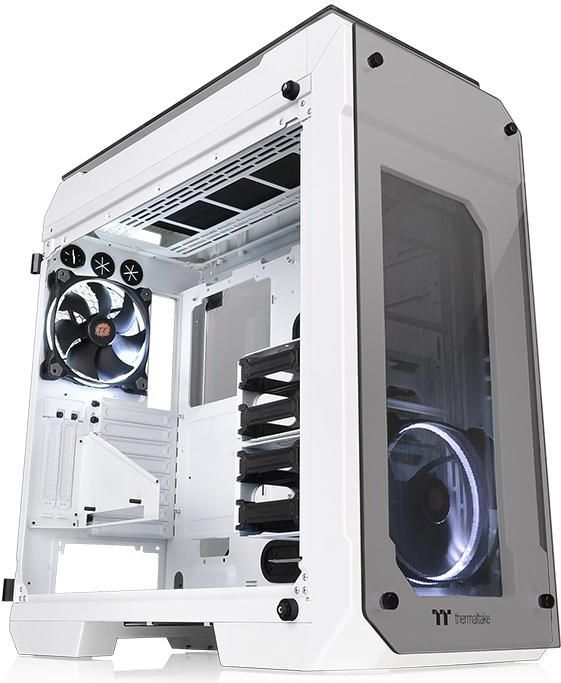 Kasë Thermaltake View 71 TG Snow Edition, Full Tower