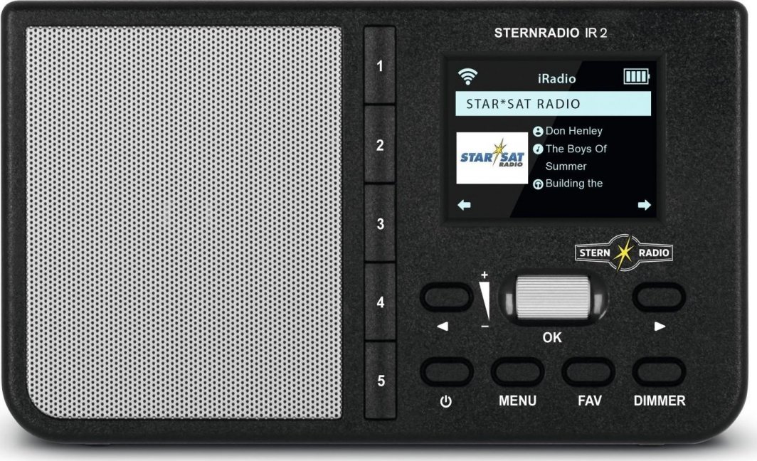 Радио TechniSat SternRadio IR 2, црно