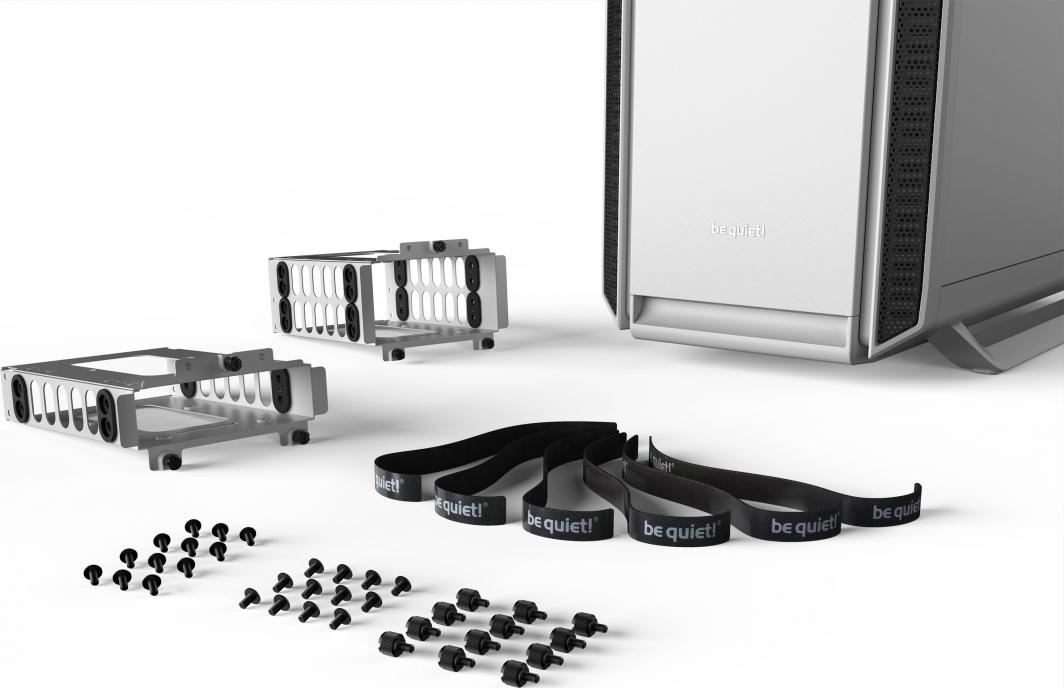 Kasë Be quiet! Silent Base 802, e bardhë