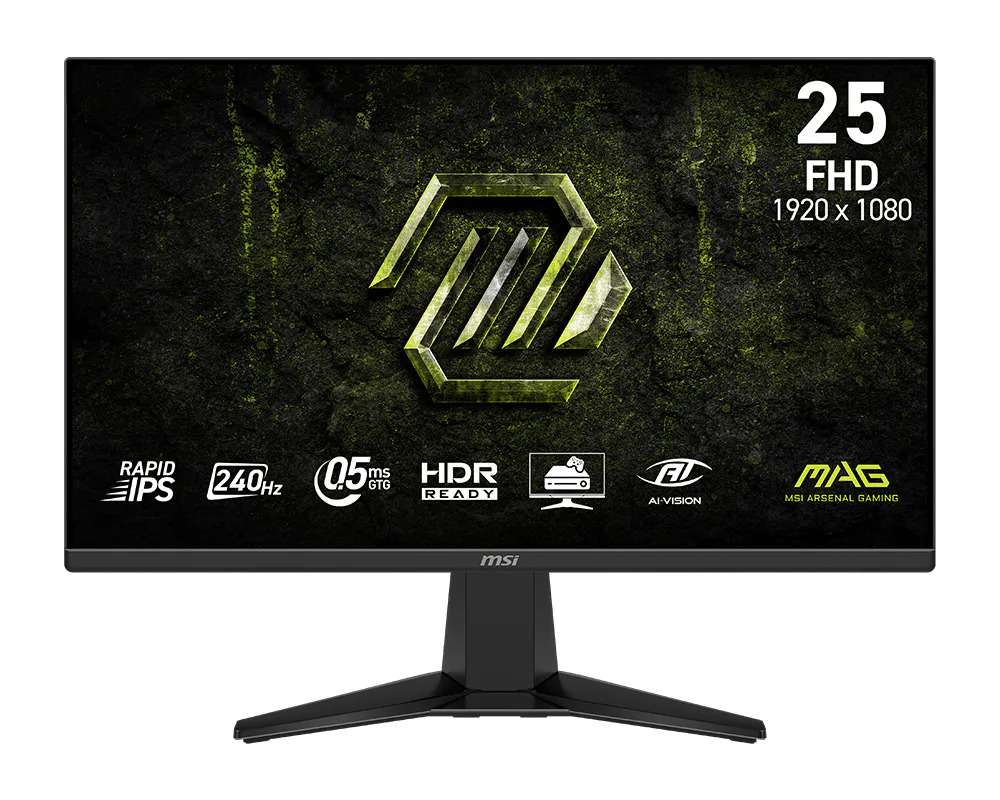 Monitor MSI MAG 255F X24, 24.5", FHD, 240Hz, i zi
