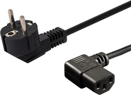 Kabllo Savio IEC C13, 1.2m, e zezë
