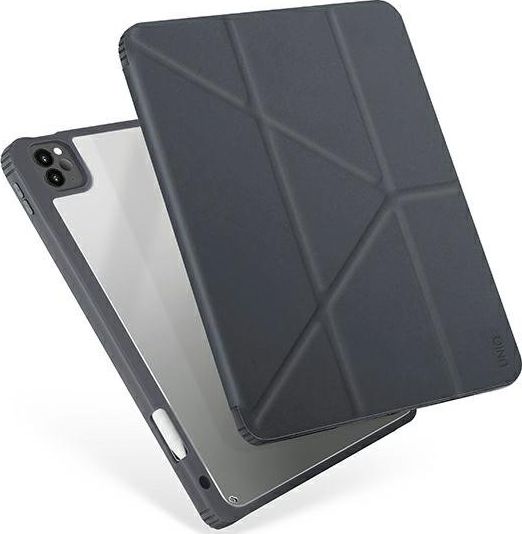 Drжач за таблет Uniq Moven за iPad Pro 11" 2021, антимикробен, сиво charcoal