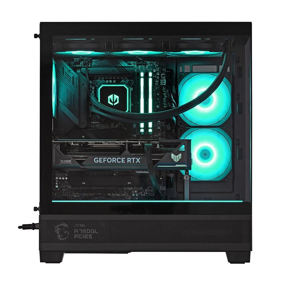 PC gaming Actina GameOn, AMD Ryzen 7 7800X3D, 32GB RAM, 1TB SSD, GeForce RTX 5070, i zi