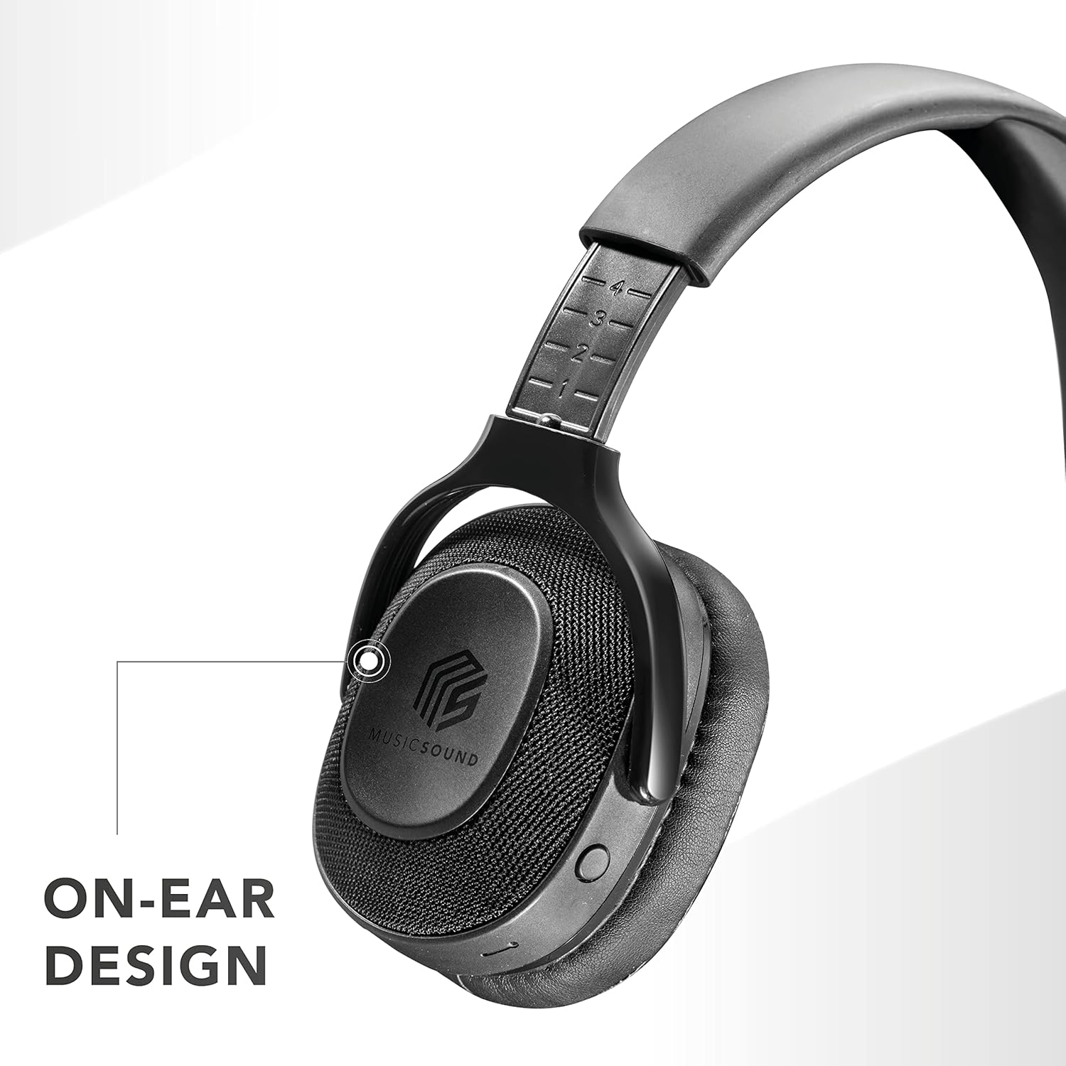 Kufje Cellularline Music Sound BTHEADBMSARKOSK Arkos Pump Bass, wireless, të zeza