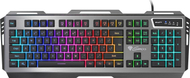 Tastierë gaming Genesis Rhod 420 RGB, membranore, ndriçim RGB, e zezë