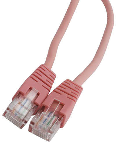 Кабел Gembird Cablexpert Patch UTP c5e - 5м - розов