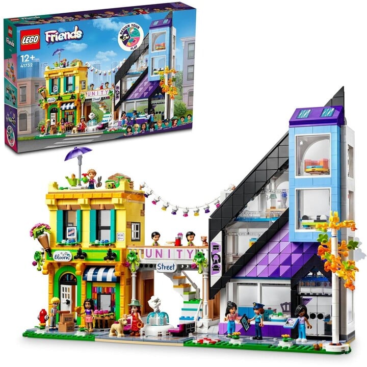 Set LEGO® Friends 41732 Flower shop and design studio in the city center, 2010 pjesë