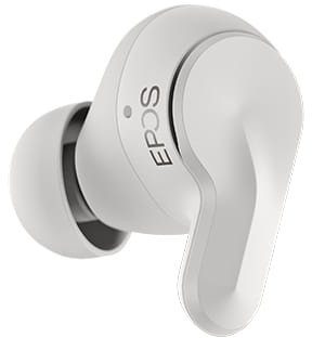 Kufje Bluetooth EPOS Adapt E1, in ear, stereo, të bardha