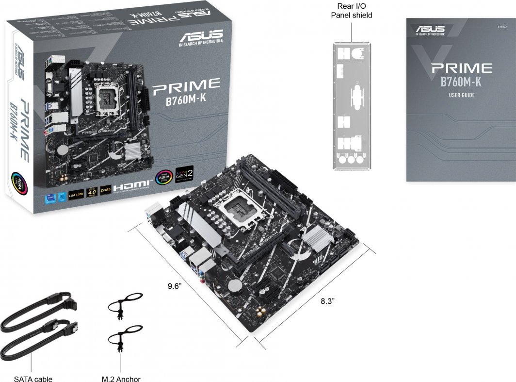 Pllakë amë Asus PRIME B760M-K
