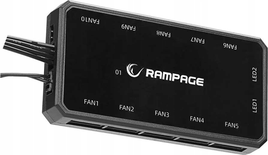 Систем за ладење процесор Rampage Coolwind F3, 3x120mm, ARGB, со контролер