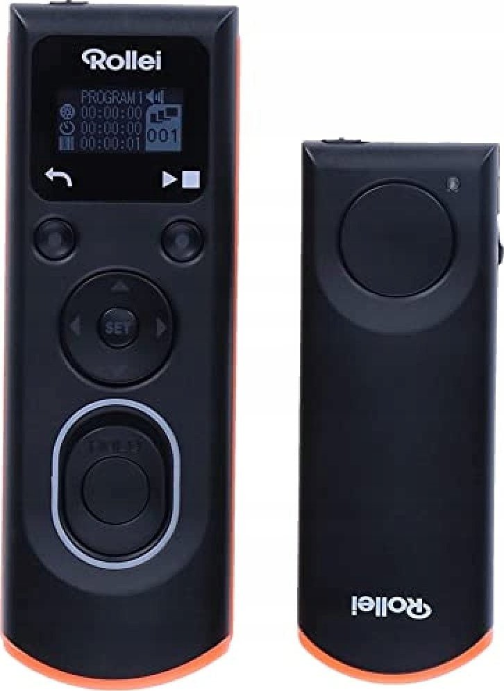 Безжичен далечински управувач Rollei за фотографирање, за Sony DSLR камери, 2.4 GHz, OLED екран