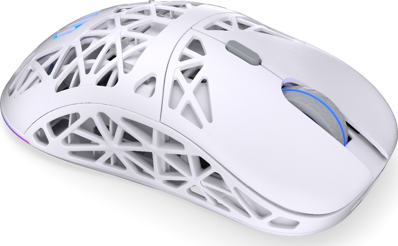 Maus gaming Endorfy LIV Wireless Onyx, 12000 DPI, 69 g, i bardhë