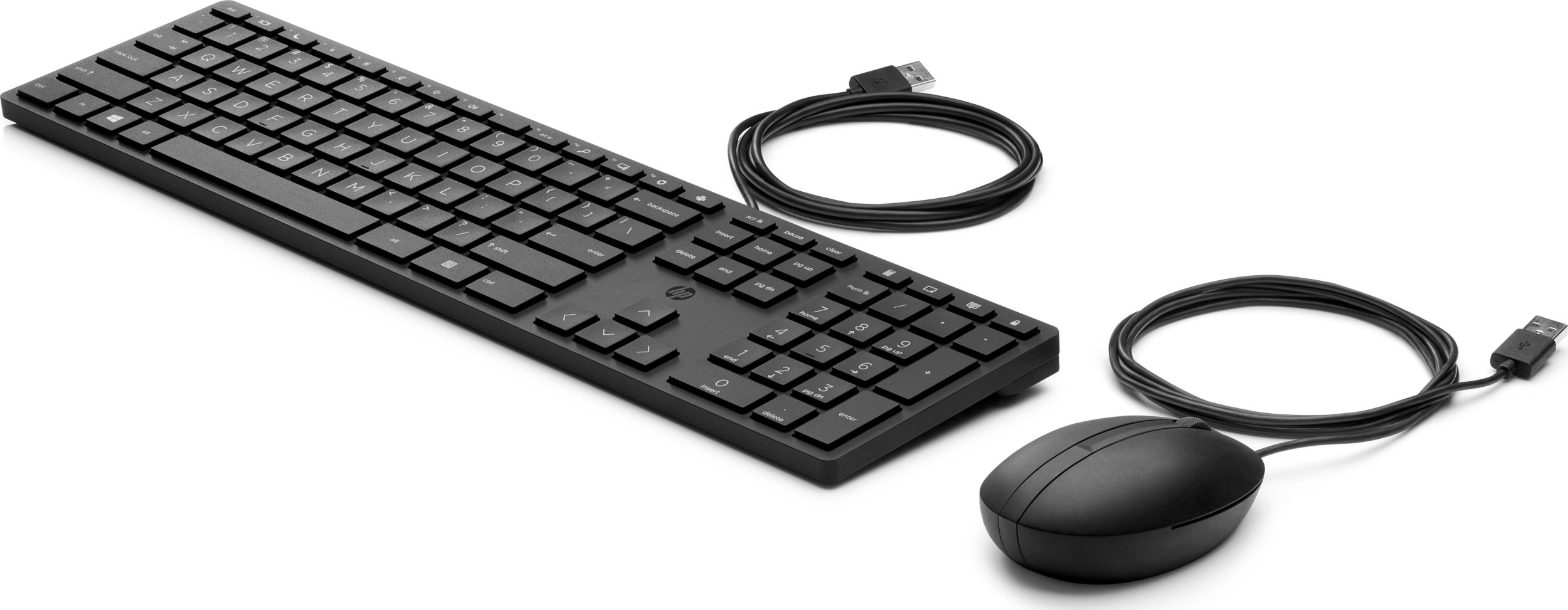 Сет тастатура и глушец HP 320MK, со кабел, црн