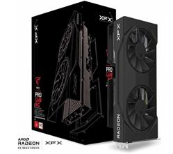 Kartë grafike XFX Radeon RX 9060 XT OC, 16GB GDDR6, e bardhë