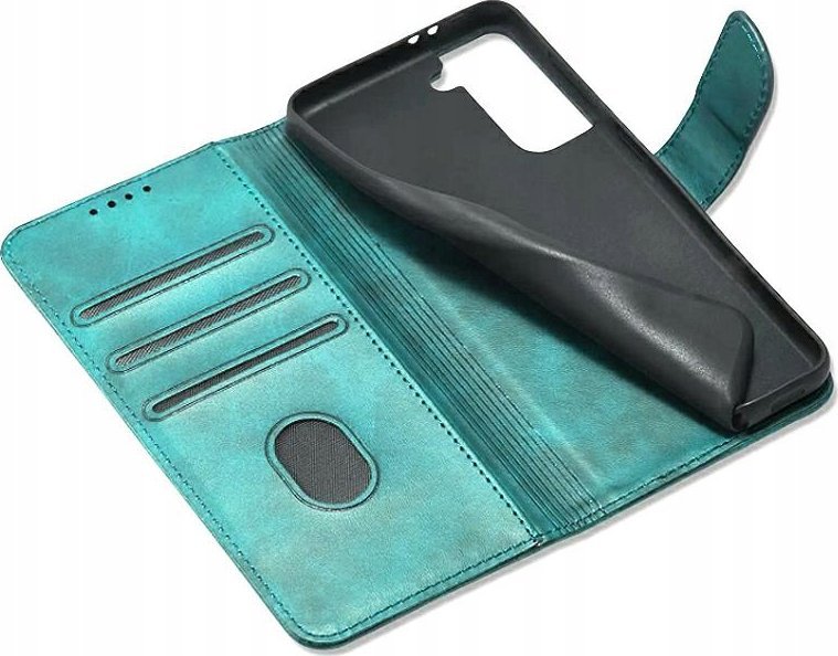 Капак-паричник Marv за Samsung Galaxy A54 5G, тип bookcase, зелен