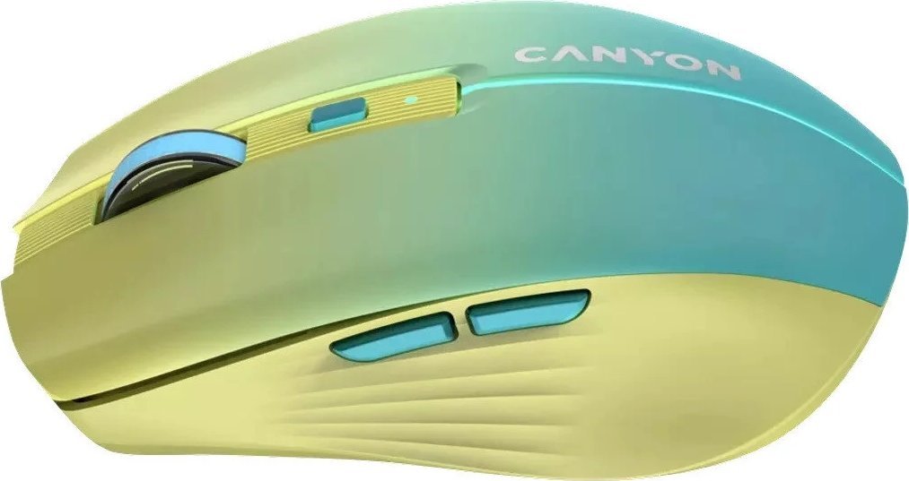 Maus wireless Canyon CNS-CMSW44UA, RF 2.4GHz dhe Bluetooth, 8 butona, i zi