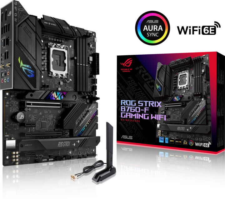 Pllakë amë ASUS ROG STRIX B760-F GAMING WIFI - Intel B760