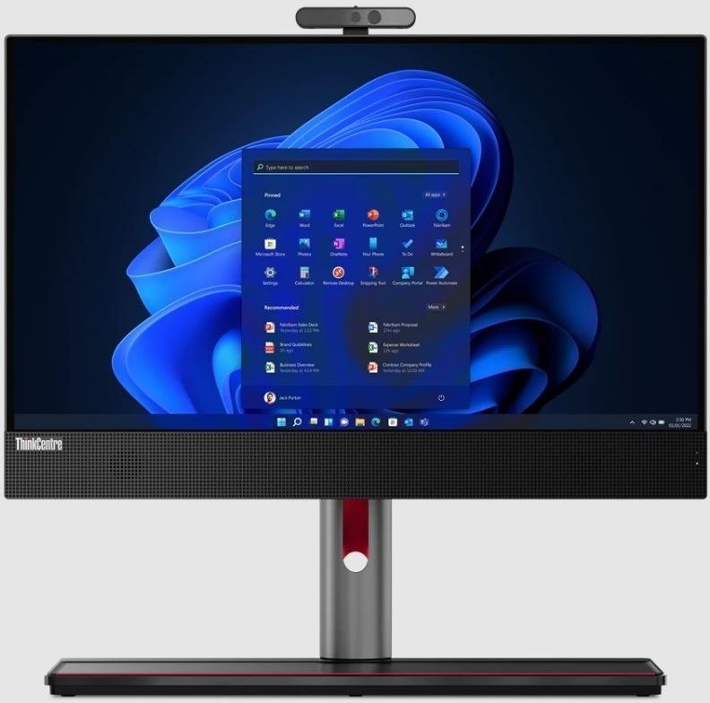 Kompjuter All in One Lenovo ThinkCentre M70a, 21.5", i5 12400, 8GB 512GB SSD, i zi
