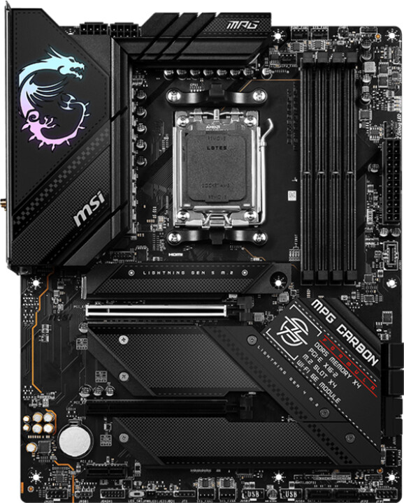 Pllakë amë MSI MPG B650 CARBON WIFI - AMD B650