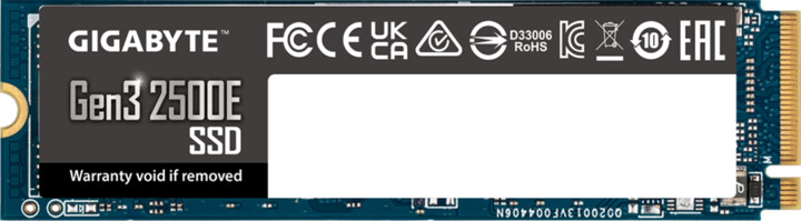 Disk GIGABYTE Gen3 2500E, M.2 - 500GB