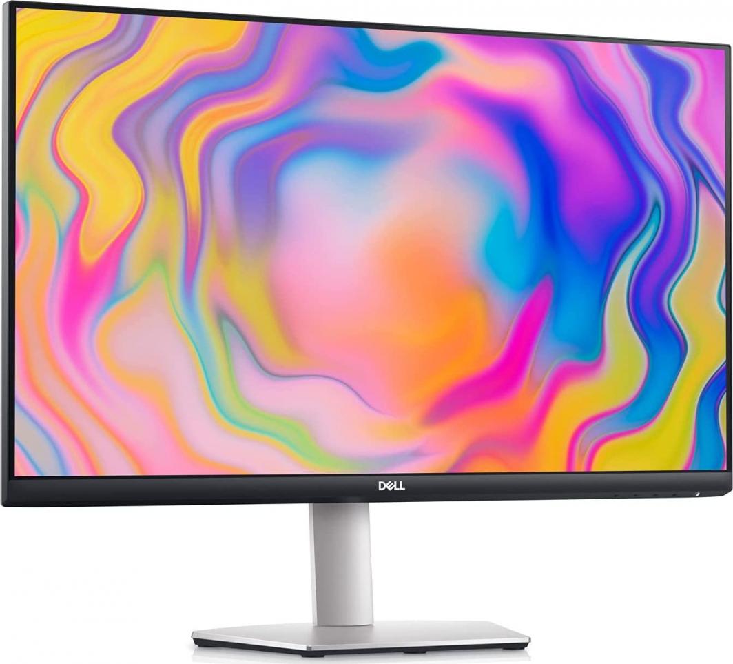 Monitor Dell S2722QC, i argjendtë