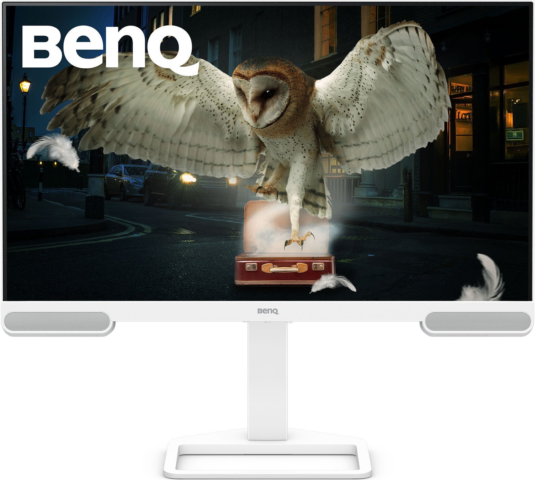 Monitor BenQ EW2790U, 27", 4K Ultra HD, i bardhë