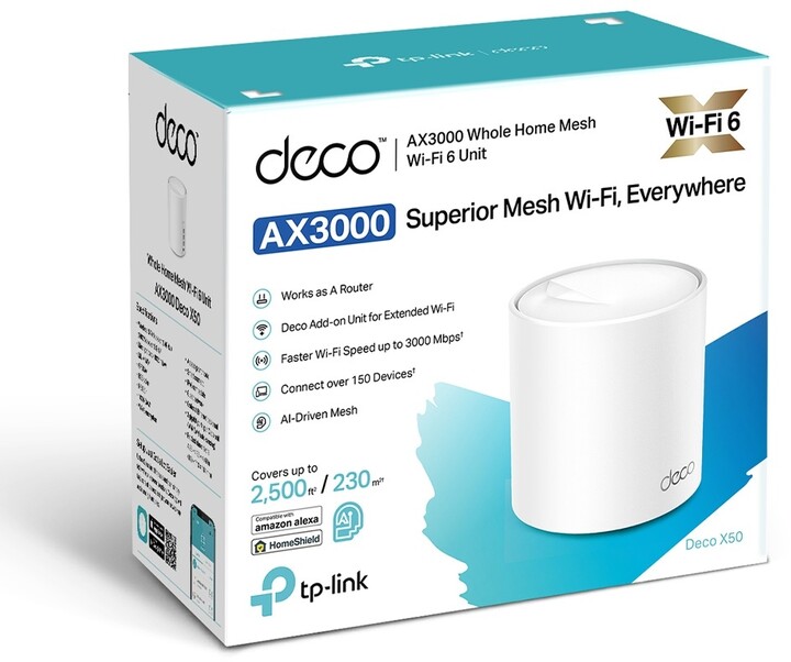 Router TP-LINK Deco X50, 2 copë