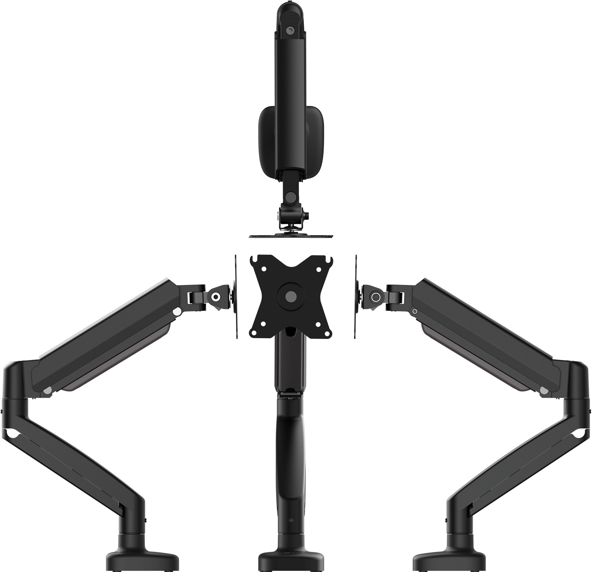 Крака за монитор J5create JTSA101, ергономски, до 32\", црн