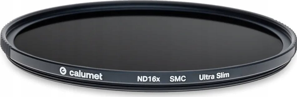 Фотографски филтер Calumet 72mm ND16x SMC Ultra Slim, неутрална густина, црн