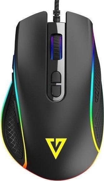 Maus gaming Modecom Volcano Veles, optik, me kabllo, i zi